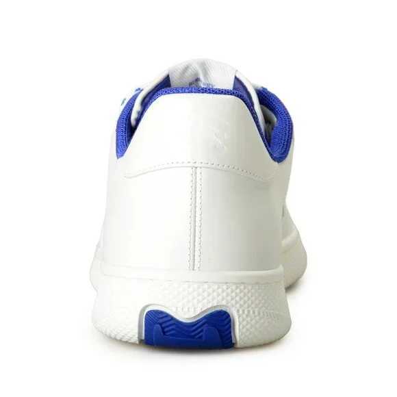 Burberry Men's "Terrace" White Leather Low Top Sneakers Shoes US 11 IT 44 - Picture 3 of 8